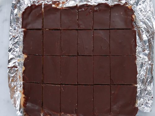 no-bake chocolate peanut butter bars recipe