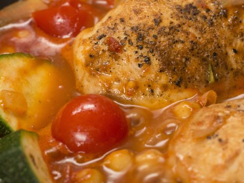 one-pan moroccan chicken recipe
