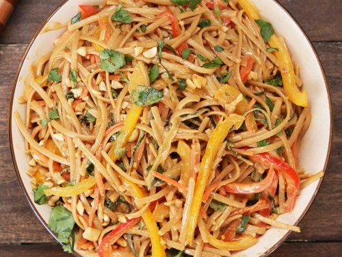 peanut noodle pasta salad recipe