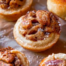 salted pecan pie tarts recipe