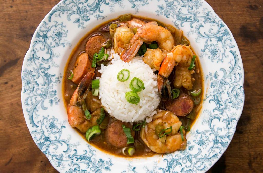 shrimp gumbo with andouille sausage recipe