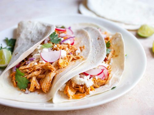 slow cooker honey chipotle chicken tacos recipe