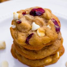 soft-baked white chocolate cranberry cookies recipe
