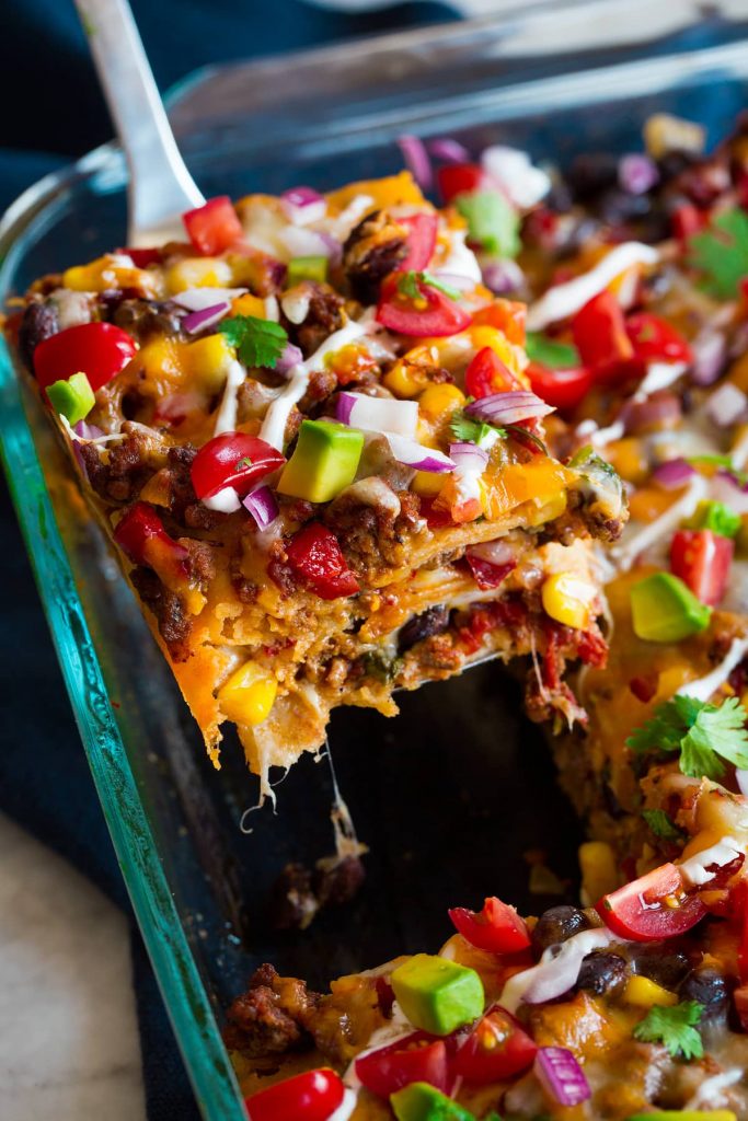 taco casserole recipe