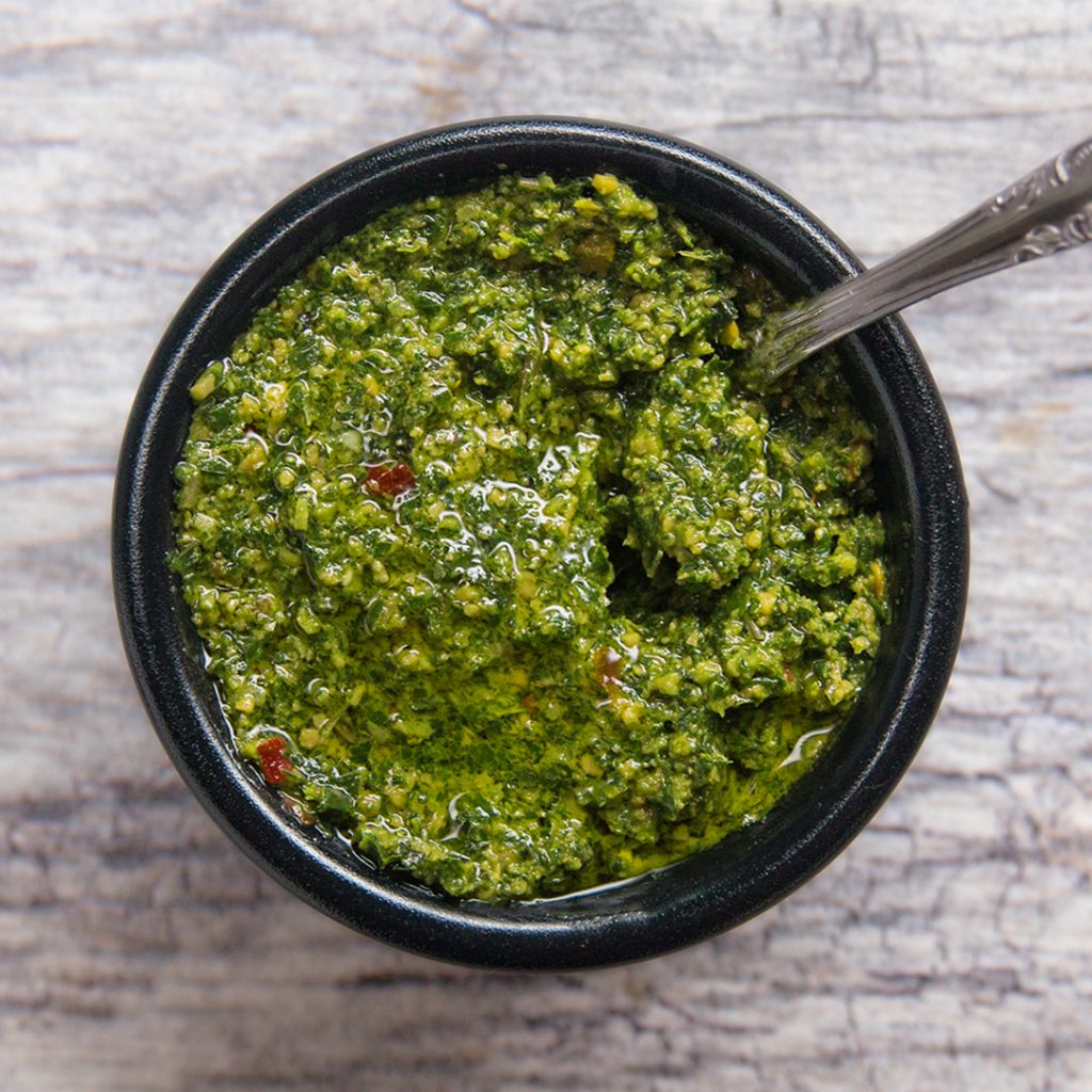 thai basil peanut pesto recipe