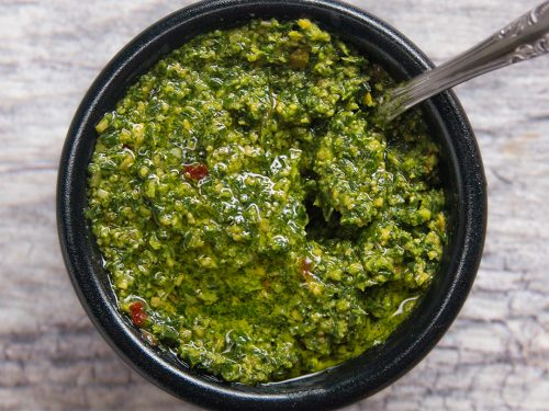 thai basil peanut pesto recipe