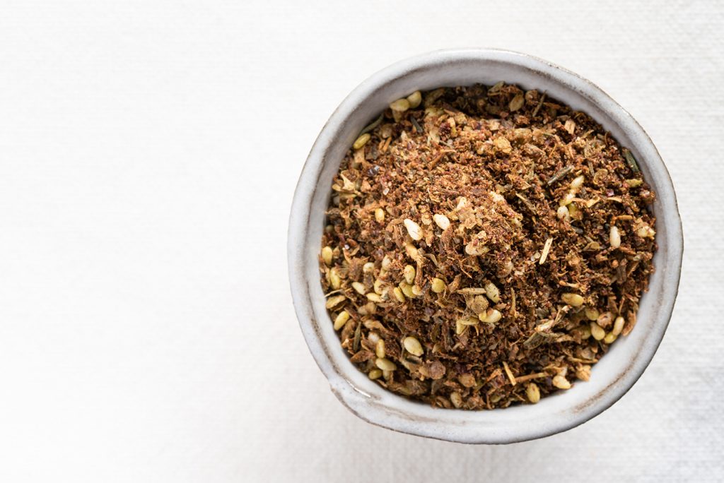 flavorful za'atar seasoning