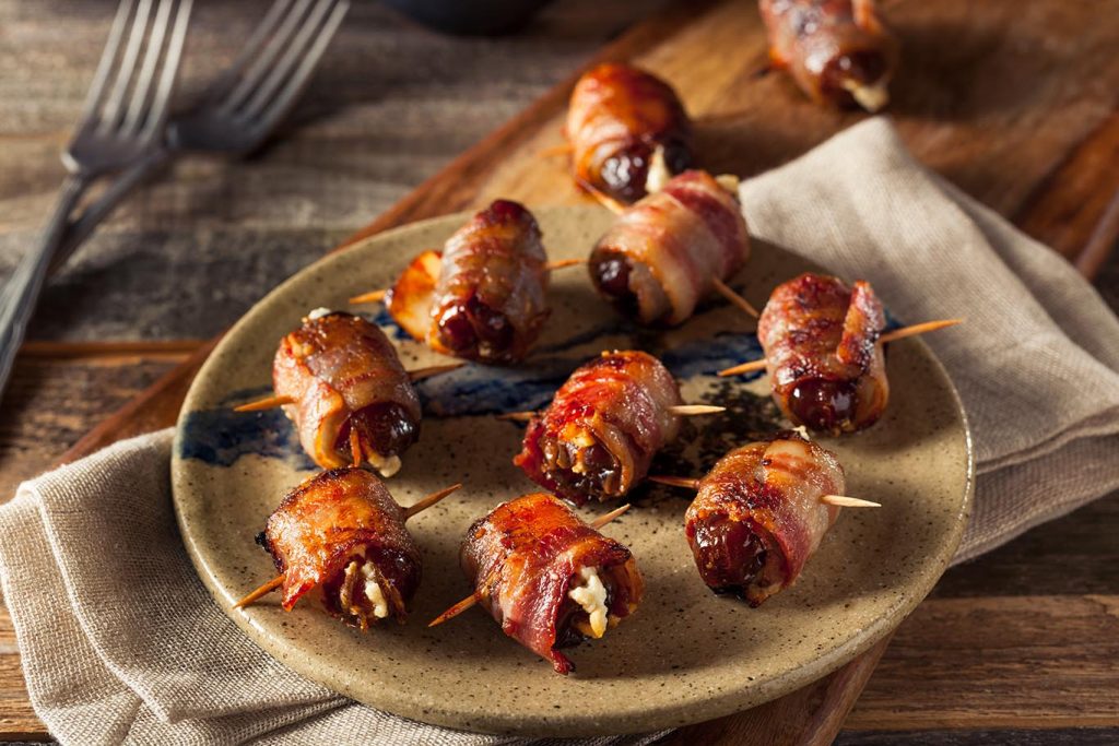 succulent bacon wrapped