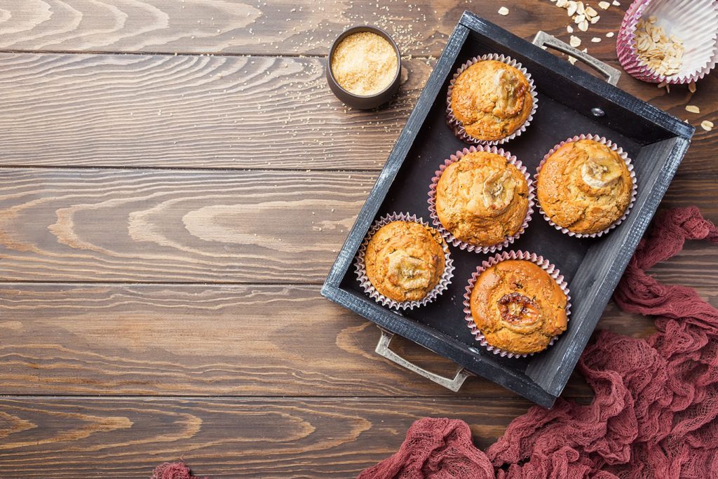 tasty banana bread muffins