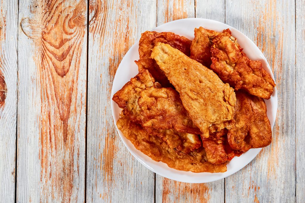 crispy beer battered fish