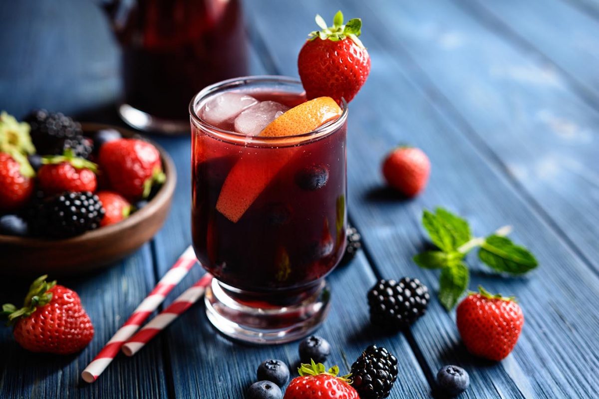 A Berry White Sangria Recipe - Fat Girl Hedonist