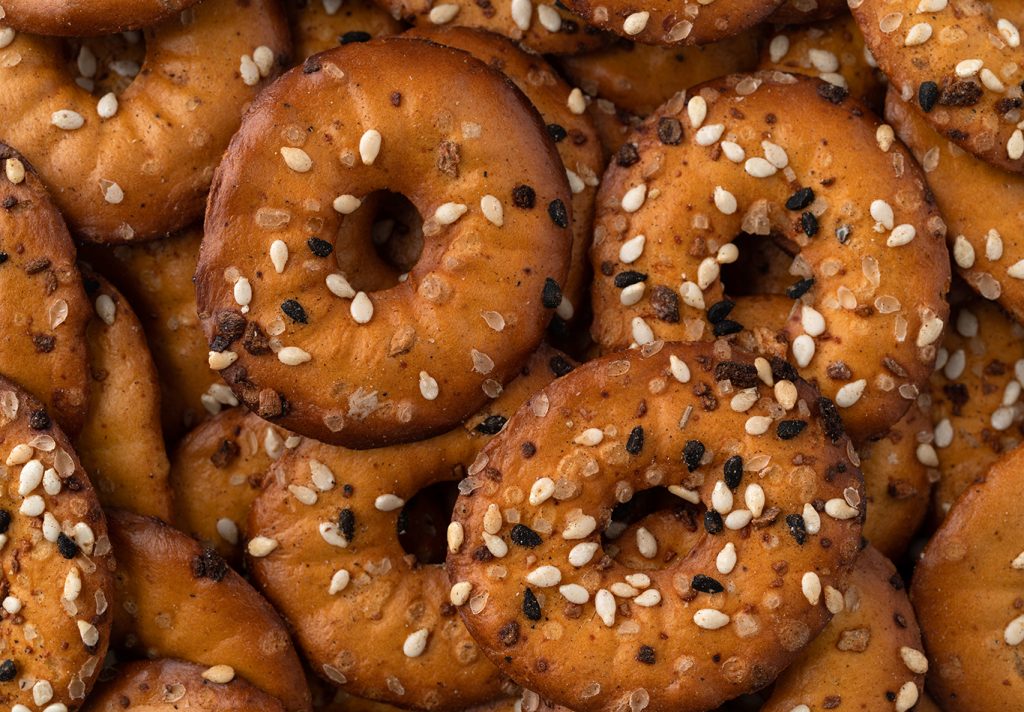 crispy bagel chips