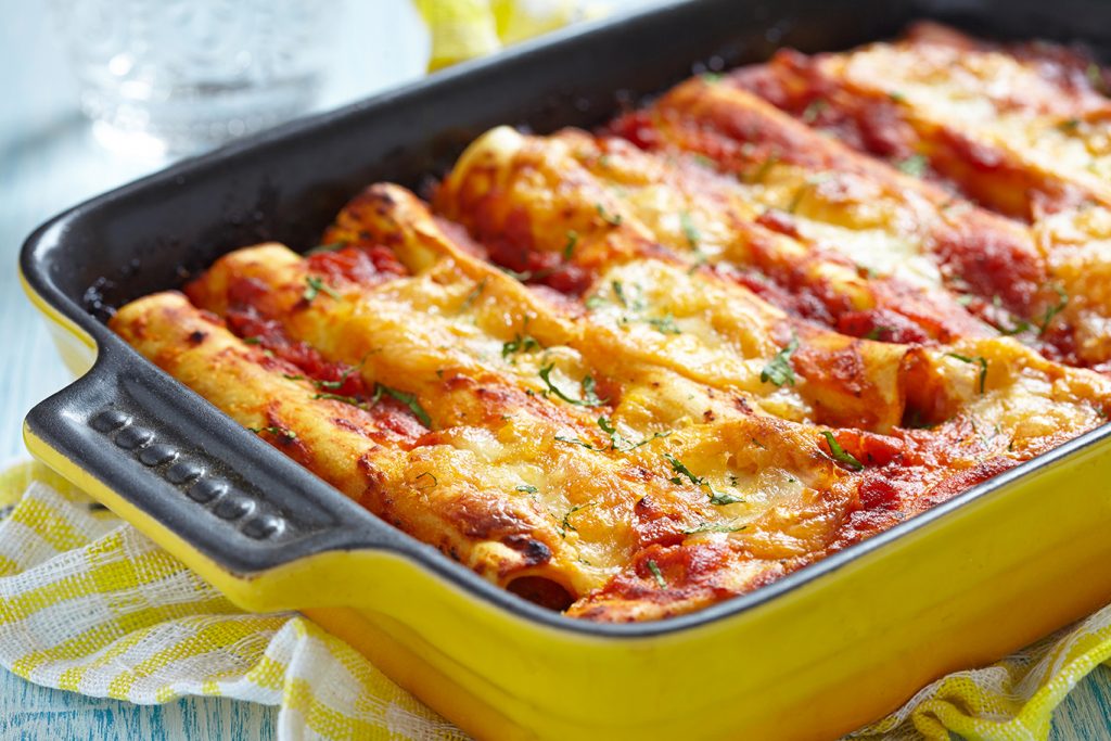 cheesy cannelloni