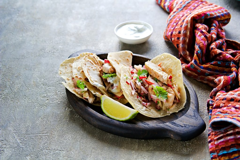 flavorful chicken tacos