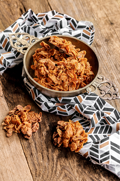 Grama's Cornflake Peanut Butter Cookies Recipe