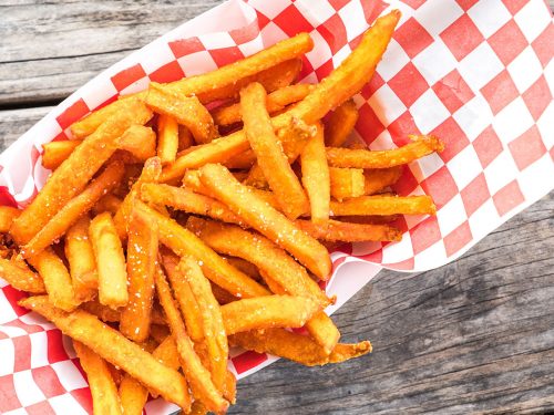 crispy sweet potato fries
