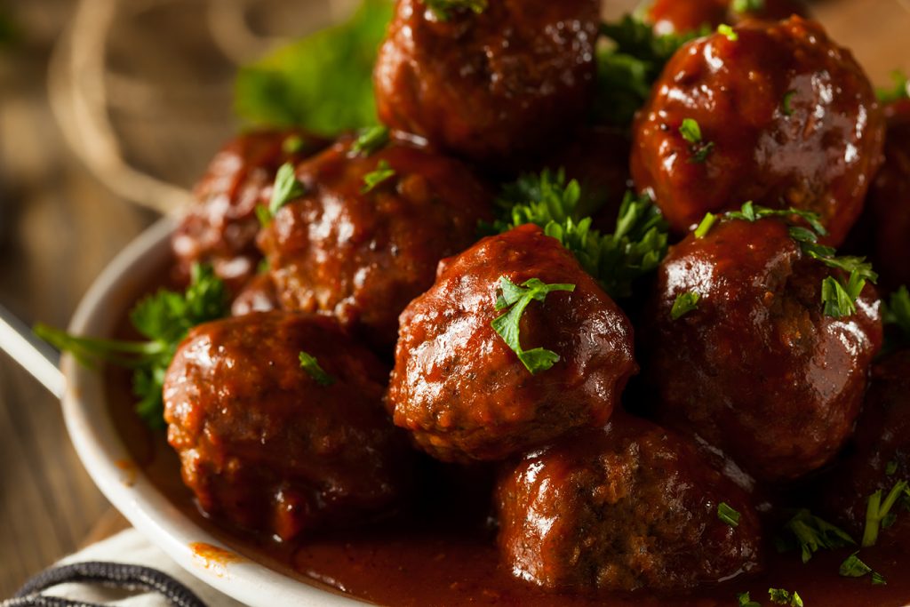 savory grape jelly meatballs