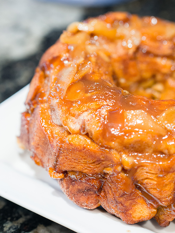 sticky and sweet monkey bread