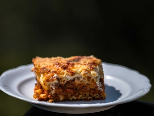 bake pastitsio
