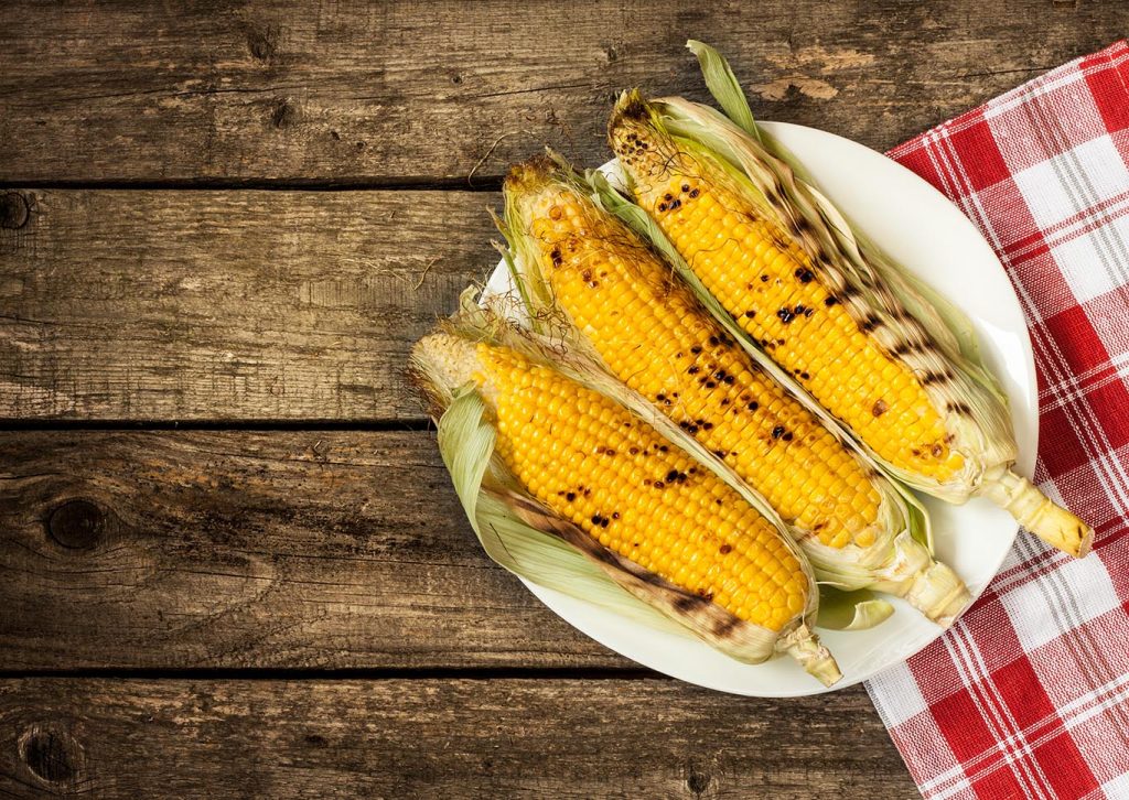 buttery grilled corn on the cob