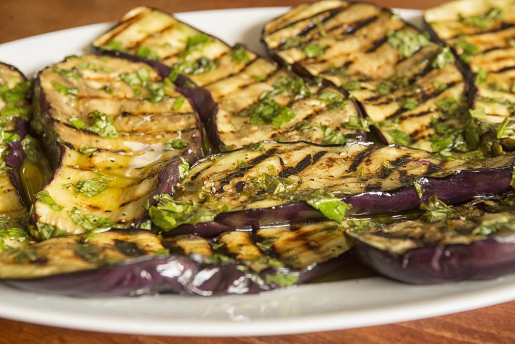 grilled eggplant