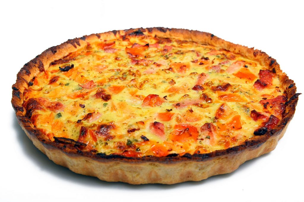 meatless healthy quiche