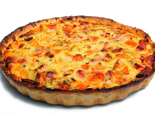 meatless healthy quiche