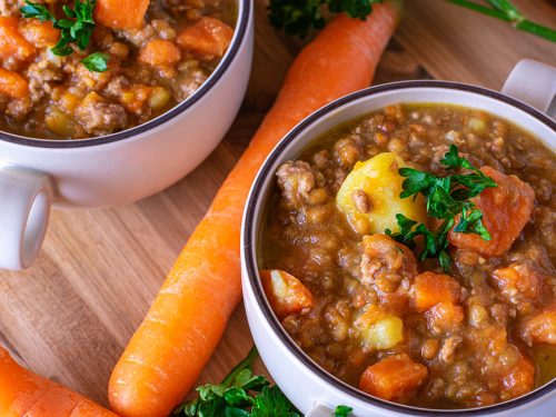 tasty lentil soup