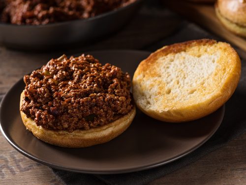 sweet and spicy sloppy joes