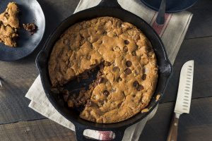 Copycat Chili's Cookie Skillet Recipe - Also known as BJ's Pizookie.