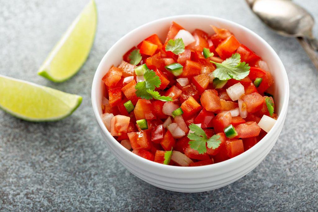 delicious pico de gallo