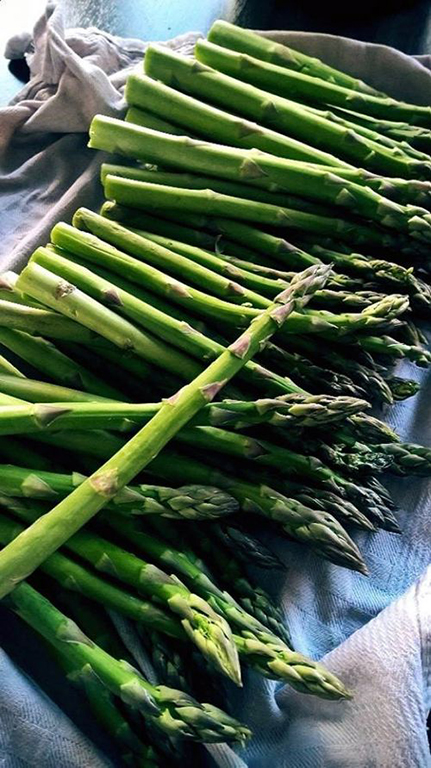 smoky flavor asparagus