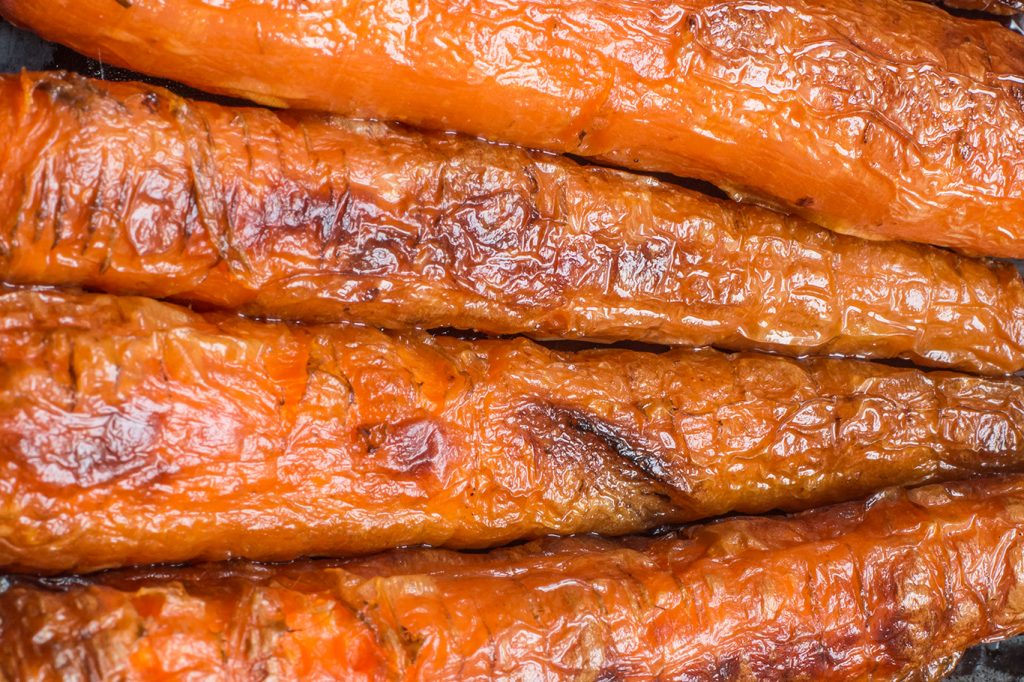 roasted carrots with honey butter