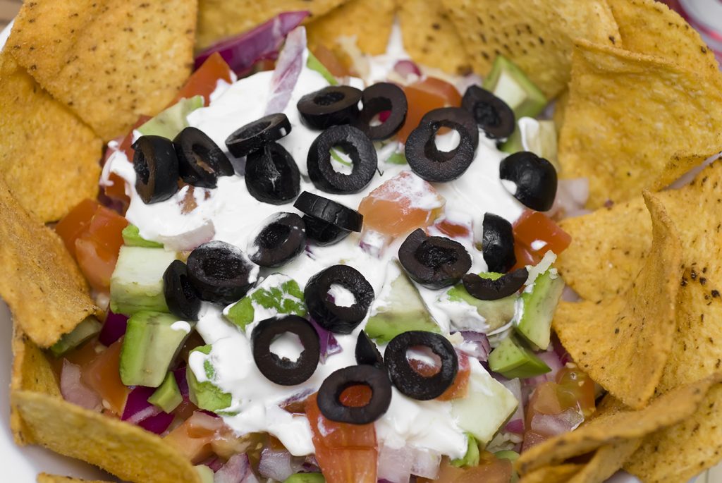 flavorful seven layer dip