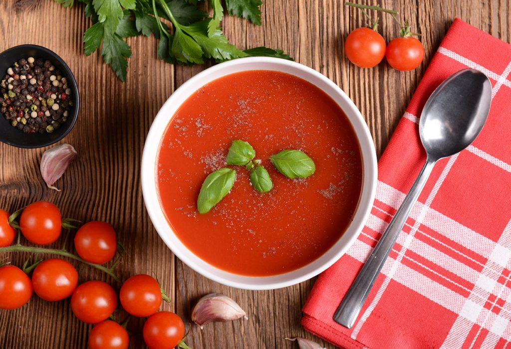 healthy tomato soup