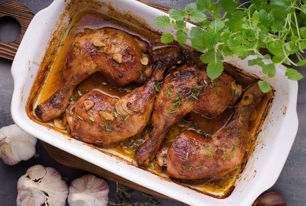 slow cooker honey garlic chicken