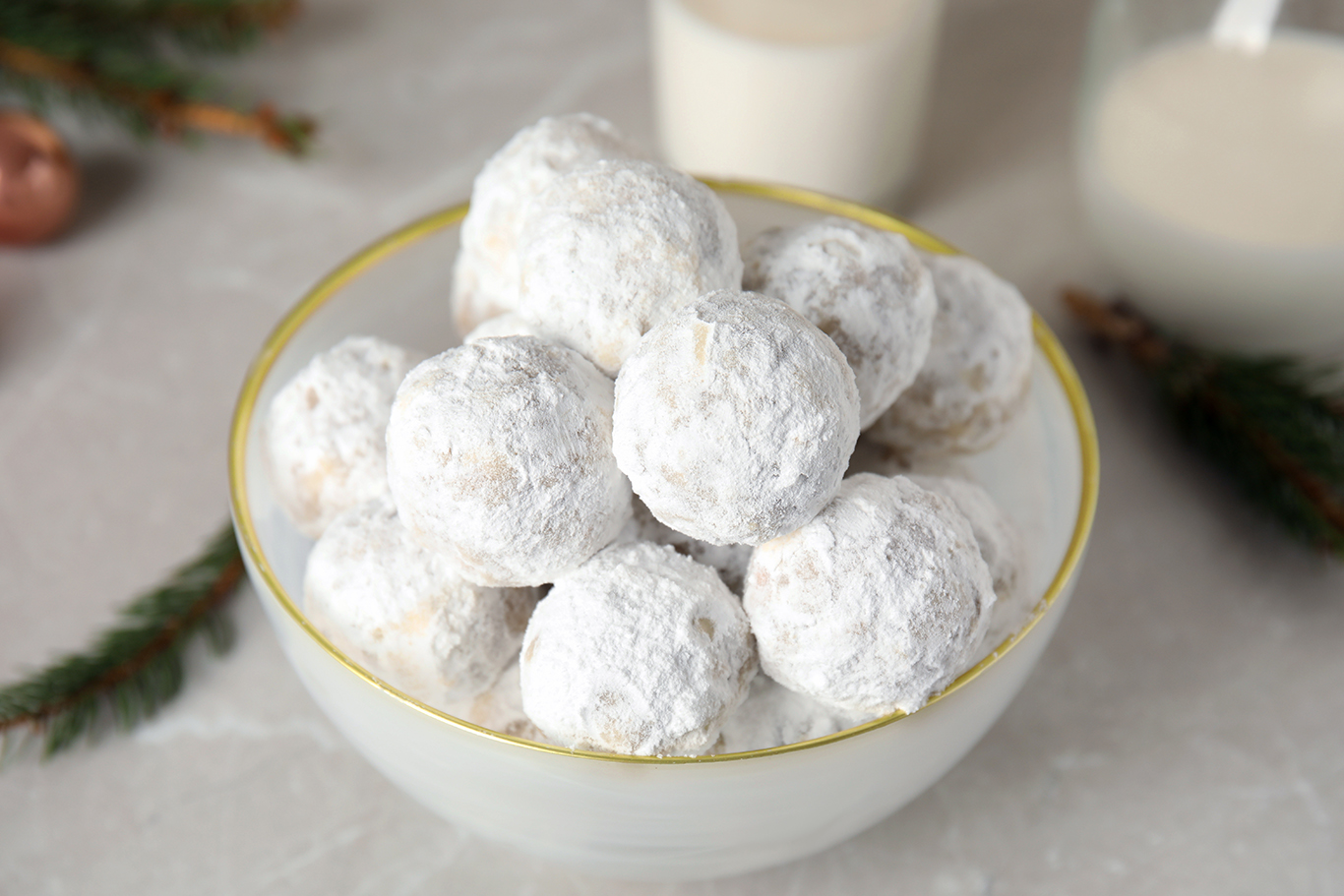 Raspberry Almond Snowball Cookies Recipe 6167