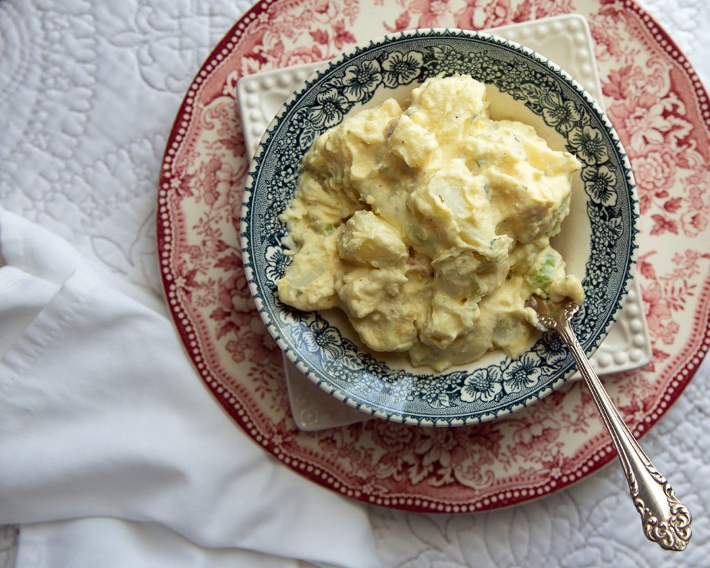 healthy potato salad