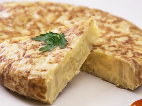 flavorful spanish potato omelette