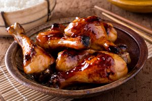 sticky chicken drumsticks