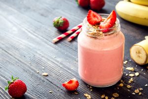 refreshing oat smoothie
