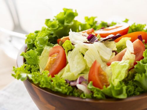 healthy tomato salad
