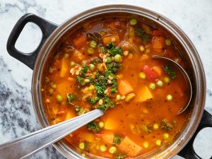 healthy vegetable barley soup