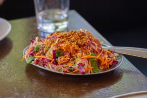healthy rainbow salad
