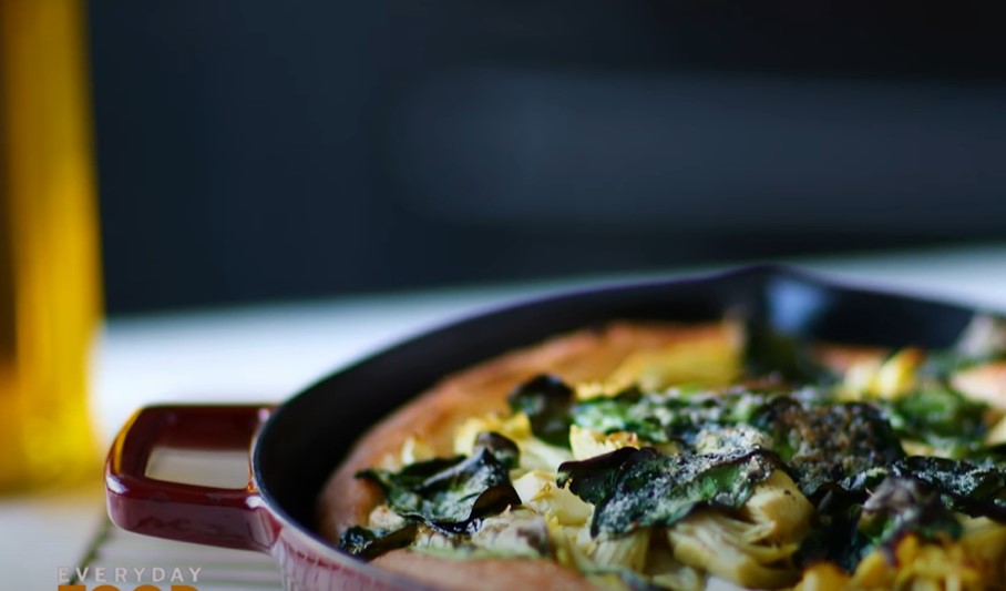 spinach and artichoke pizzas recipe