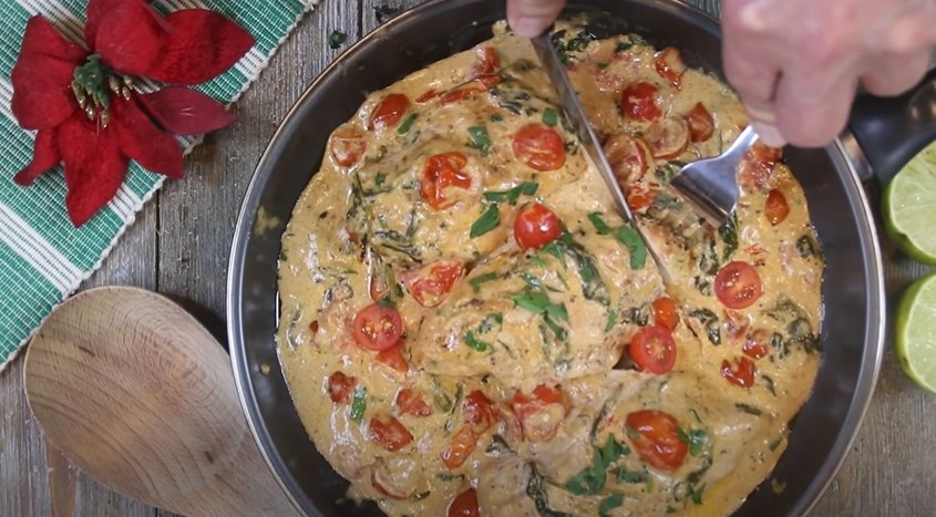 tuscan garlic skillet chicken recipe