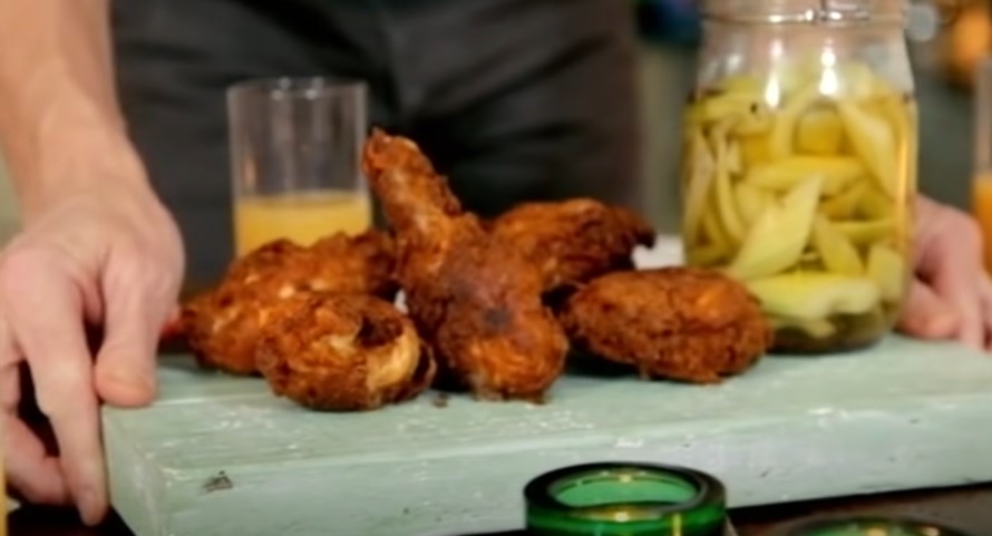 fried chicken with buttermilk recipe