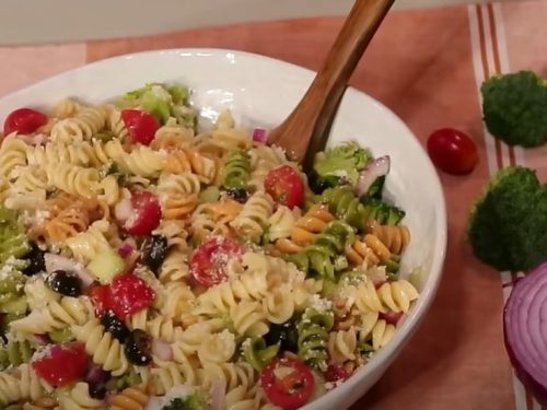 zesty italian salad recipe