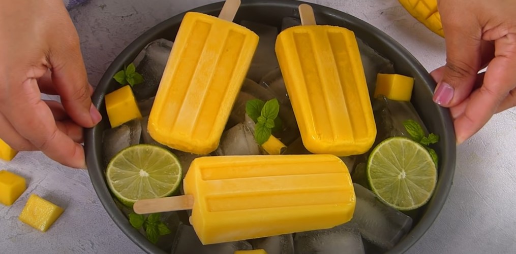 coconut mango ice pops recipe