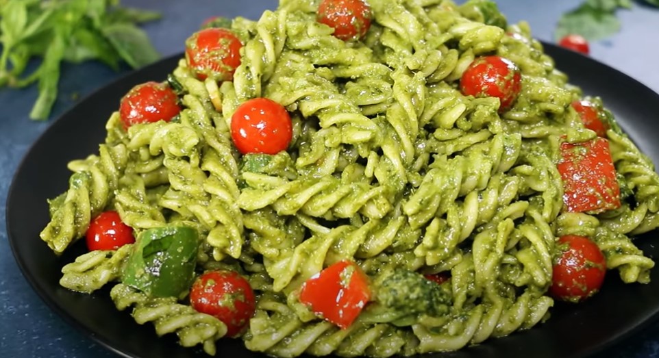 parsley pesto pasta recipe